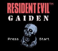 une photo d'Ã©cran de Resident Evil Gaiden sur Nintendo Game Boy Color